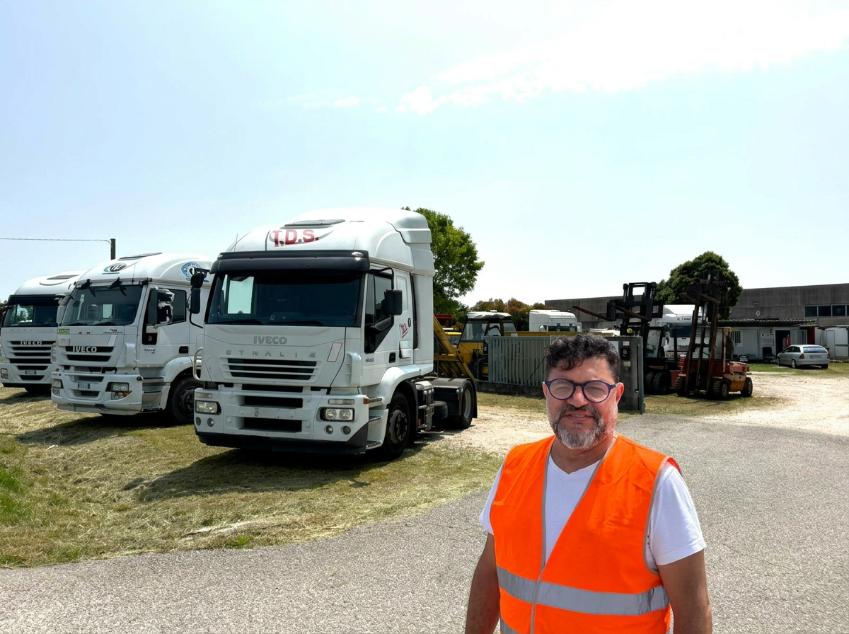 Piazzale Angelo Carri con camion e autocarri usati selezionati
